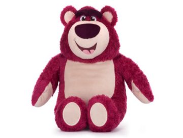 Peluche Toy Story ours Lotso 28 cm - Doudou licence Disney