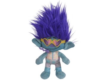 Peluche Trolls World Tour Branche Super Star 24 cm - Doudou Licence Dreamworks