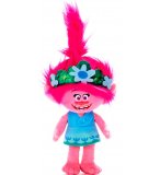 PELUCHE TROLLS WORLD TOUR POPPY ROBE BLEU 28 CM - PELUCHE LICENCE DREAMWORKS