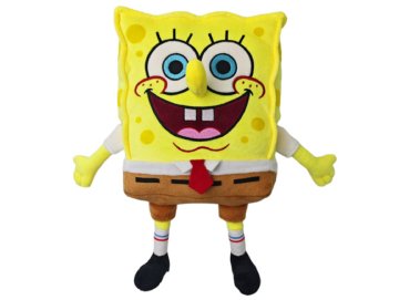 Peluche XL Bob L'�ponge 55 cm - Grand Doudou licence Bob L'�ponge