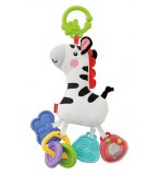 PELUCHE ZEBRE HOCHET AMI DE LA JUNGLE - FISHER PRICE - CBLT36 - EVEIL BEBE