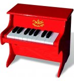 PIANO ROUGE EN BOIS - VILAC - 8317 - JOUET INSTRUMENT DE MUSIQUE