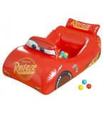 PISCINE A BALLES GONFLABLE FLASH MCQUEEN - VOITURE - DISNEY CARS 3