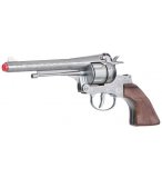 PISTOLET COW BOY 12 COUPS EN METAL ET PLASTIQUE - GONHER - 122