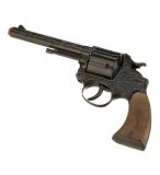 PISTOLET COW BOY 12 COUPS EN METAL ET PLASTIQUE - GONHER - 766