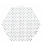 PLAQUE HAMA HEXAGONALE ASSEMBLABLE POUR PERLES A REPASSER MIDI - LOISIRS CREATIFS - 329
