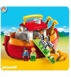 PLAYMOBIL 1.2.3 6765 ARCHE DE NOE TRANSPORTABLE