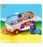 PLAYMOBIL 1.2.3 6773 AUTOCAR DE VOYAGE