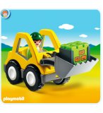 PLAYMOBIL 1.2.3 6775 CHARGEUR ET OUVRIER