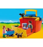 PLAYMOBIL 1.2.3 9123 ETAL DE MARCHE TRANSPORTABLE