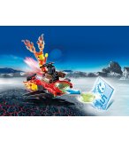 PLAYMOBIL ACTION 6834 ROBOT DE FEU AVEC LANCE DISQUES