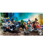 PLAYMOBIL CITY ACTION 70570 POLICIER AVEC VOITURETTE ET VOLEUR A MOTO