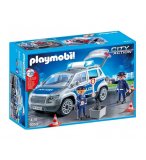 PLAYMOBIL CITY ACTION 9053 VOITURE DE POLICIERS AVEC GYROPHARE ET SIRENE
