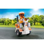 PLAYMOBIL CITY LIFE 70052 SECOURISTE ET GYROPODE