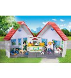 PLAYMOBIL CITY LIFE 71396 ANIMALERIE TRANSPORTABLE
