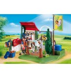 PLAYMOBIL COUNTRY 6929 BOX DE LAVAGE POUR CHEVAUX