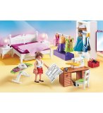 PLAYMOBIL DOLLHOUSE 70208 CHAMBRE AVEC ESPACE COUTURE