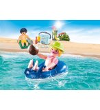 PLAYMOBIL FAMILY FUN 70112 VACANCIER AVEC COUP DE SOLEIL ET BOUEE