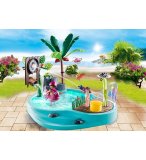 PLAYMOBIL FAMILY FUN 70610 PISCINE AVEC JET D'EAU