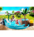 PLAYMOBIL FAMILY FUN 70611 PATAUGEOIRE AVEC BAIN A BULLES