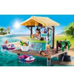 PLAYMOBIL FAMILY FUN 70612 BAR FLOTTANT ET VACANCIERS