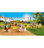 PLAYMOBIL MY LIFE 71451 SET CADEAU : ENFANTS AVEC DECORATIONS DE FETE