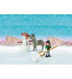 PLAYMOBIL SPIRIT RIDING FREE 70398 LA MECHE ET MONSIEUR CAROTTE EN HIVER