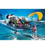 PLAYMOBIL TOP AGENTS 70006 BATEAU AVEC HARPON S.H.A.R.K TEAM