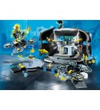 PLAYMOBIL TOP AGENTS 9250 CENTRE DE COMMANDEMENT DU DR. DRONE