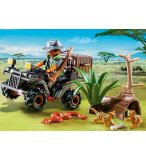 PLAYMOBIL WILD LIFE 6939 BRACONNIER AVEC QUAD