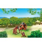 PLAYMOBIL ZOO 6648 ORANGS-OUTANGS AVEC BEBE