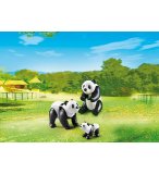 PLAYMOBIL ZOO 6652 FAMILLE DE PANDAS