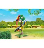 PLAYMOBIL ZOO 6653 PERROQUETS ET TOUCAN