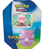 POKEBOX LEUPHORIE 200 PV - CARTE A COLLECTIONNER POKEMON - BOITE METAL BLEUE