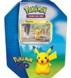 POKEBOX PIKACHU 60 V - CARTE A COLLECTIONNER POKEMON - BOITE METAL BLEUE