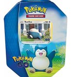 POKEBOX RONFLEX V - CARTE A COLLECTIONNER POKEMON - BOITE METAL BLEUE