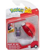 POKEMON CLIP 'N' GO : MORPEKO  MODE AFFAME ET SA POKE BALL - POKEBALL - FIGURINE - BANDAI - 37716