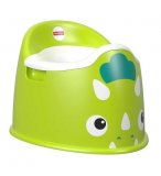 POT TOILETTE BEBE DINOSAURE VERT - FISHER PRICE - APPRENTISSAGE PROPRETE