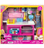 POUPEE BARBIE METIER : LA CUISINE DE BARBIE AVEC 18 ACCESSOIRES + 1 POUPEES MANNEQUINS - MATTEL - MATTEL - HJY19
