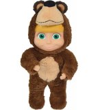 POUPEE MASHA DEGUISEMENT OURS 25 CM - POUPEE CORPS SOUPLE - MICHKA - SIMBA