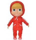 POUPEE MASHA JOGGING ROUGE 21 CM - POUPEE CORPS SOUPLE - MASHA ET MICHKA - SIMBA