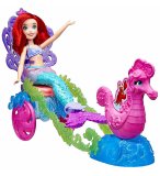 POUPEE PRINCESSE ARIEL LA PETITE SIRENE ET SON HIPPO-CARROSSE - DISNEY - HASBRO - E1699