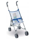 POUSSETTE CANNE BLEUE POUR POUPON 36/42/52 CM - COROLLE - 140730 - ACCESSOIRE