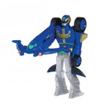 POWER RANGERS MEGAFORCE BLEU FIGURINE TRANS-VEHICULE - 12 CM - BANDAI - 88592