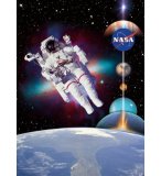 PUZZLE ASTRONAUTE DANS L'ESPACE 500 PIECES - COLLECTION TERRE ET PLANETE - CLEMENTONI - 35106