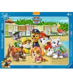 PUZZLE AVEC CADRE - LA PAT PATROUILLE A LA PLAGE 37 PIECES - PAW PATROL - RAVENSBURGER - 061556