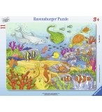 PUZZLE AVEC CADRE - LES ANIMAUX MARINS 11 PIECES - RAVENSBURGER - 061495