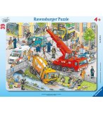 PUZZLE AVEC CADRE UNITES DE SECOURS 39 PIECES - RAVENSBURGER - 06768