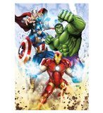 PUZZLE AVENGERS : LES PLUS GRANDS SUPER HEROS MARVEL 60 PIECES - SUPERCOLOR - CLEMENTONI - 26193