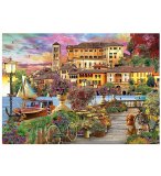 PUZZLE BALADE ITALIENNE 1500 PIECES - COLLECTION PEINTURE ITALIE ROMANTIQUE - EDUCA - 19562